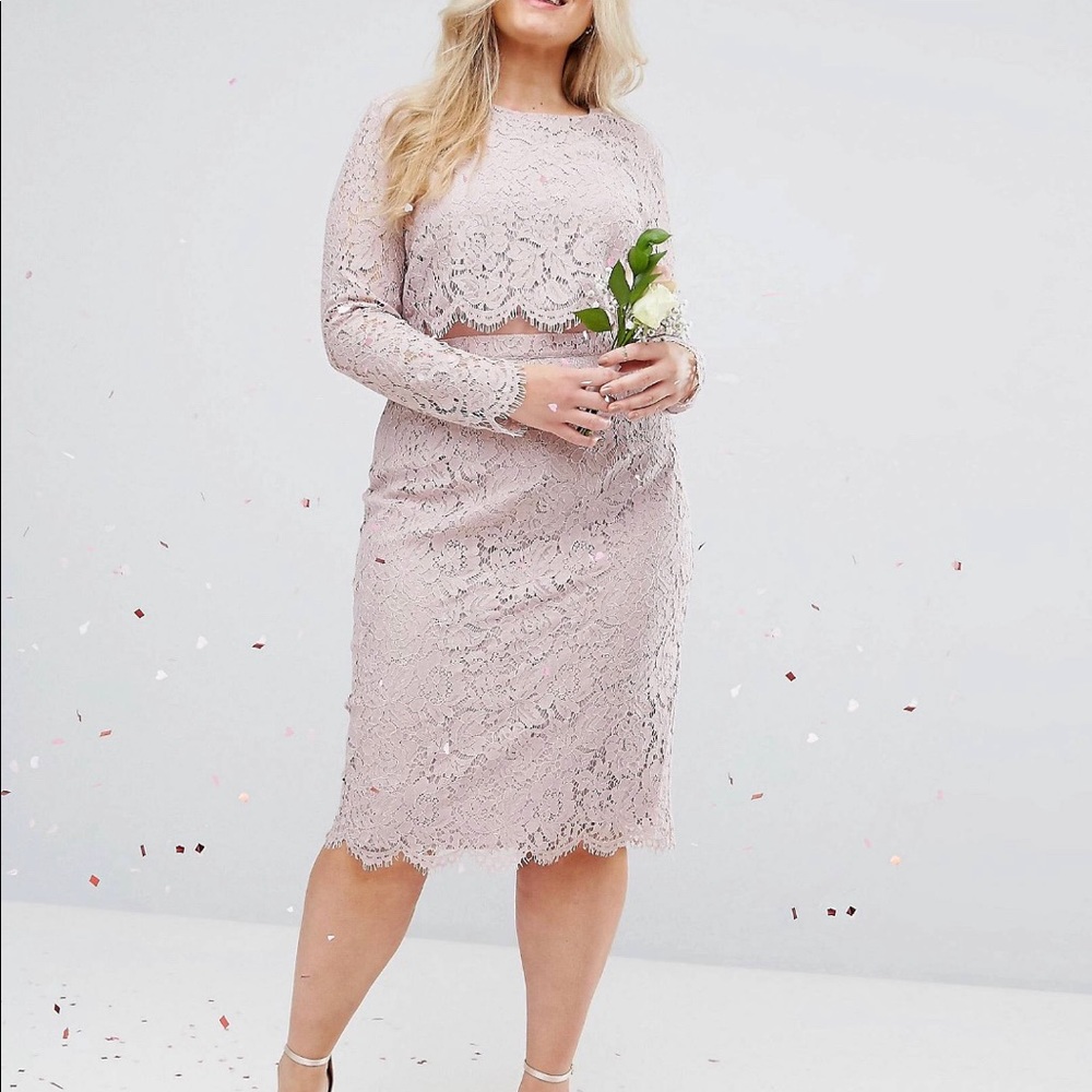 ASOS lace dress